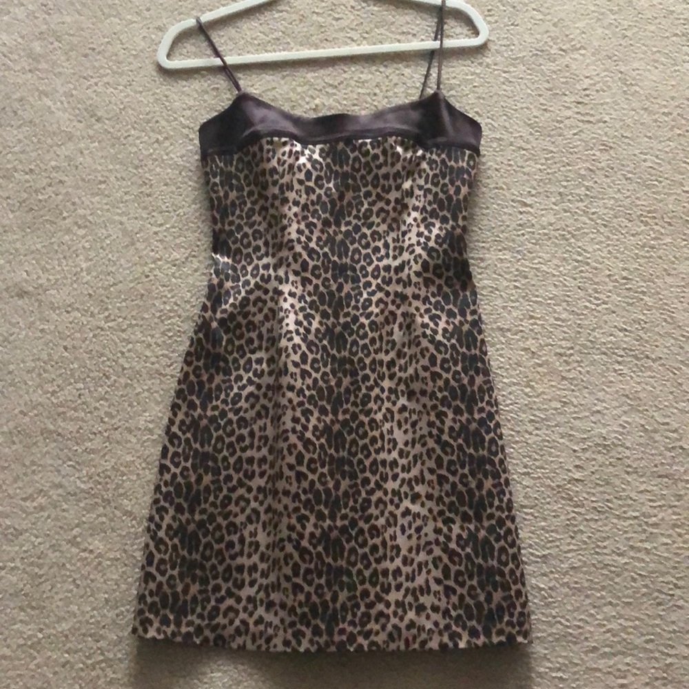 Cache Leopard Print Dress